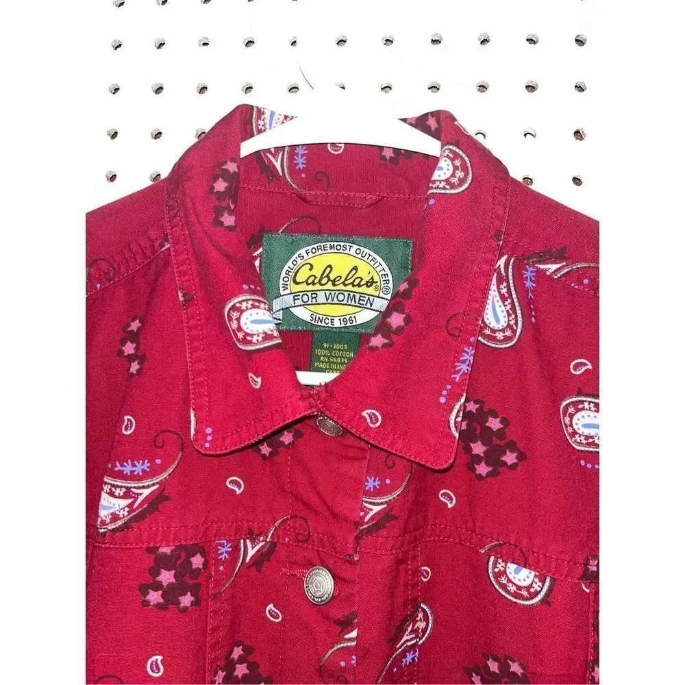 Cabelas denim jacket - Picture 6 of 6